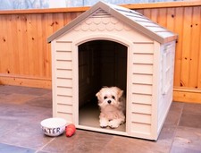 Dog House for Extra Large Breed Outside Weatherproof Outdoor Indoor Durable Home