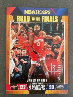 2019 BASKETBALL CARD JAMES HARDEN ROAD TO THE