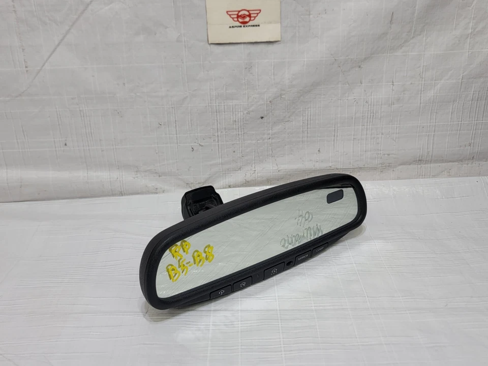2006-2012 BMW 530i 525i E60 Rear View Mirror Auto Dim Home Link 5116702844405 - Image 2 of 4