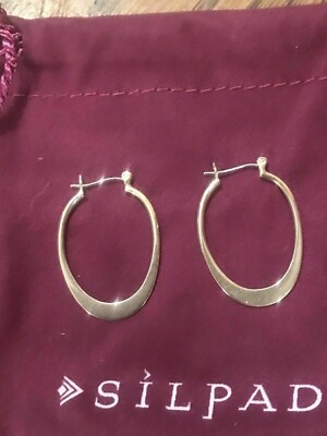 Silpada Ohrringe 925 Sterling Silber Back To The Basics P1099