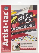 Grafix Artist-Tac-8.5"X11" 25/Pkg Pack of 1 