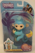 Fingerlings Baby Monkey Charlie Blue 