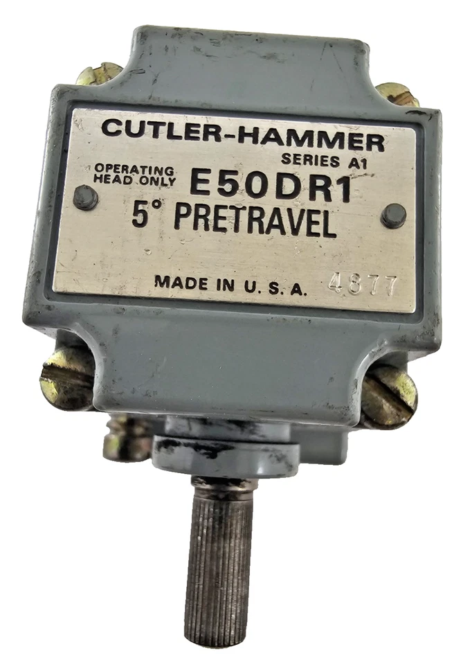 E50 CUTLER HAMMER LIMIT SWITCH BODY WITH HEAD - Image 2 of 4