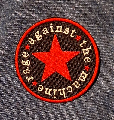 RAGE AGAINST THE MACHINE Patch Iron High-Quality USA Seller Rap Metal 90s Tool