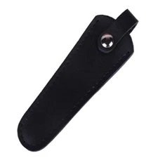 Leather Scissors Pouch Hairdressing Scissor Holder Case Bag for Home Salon Ba...