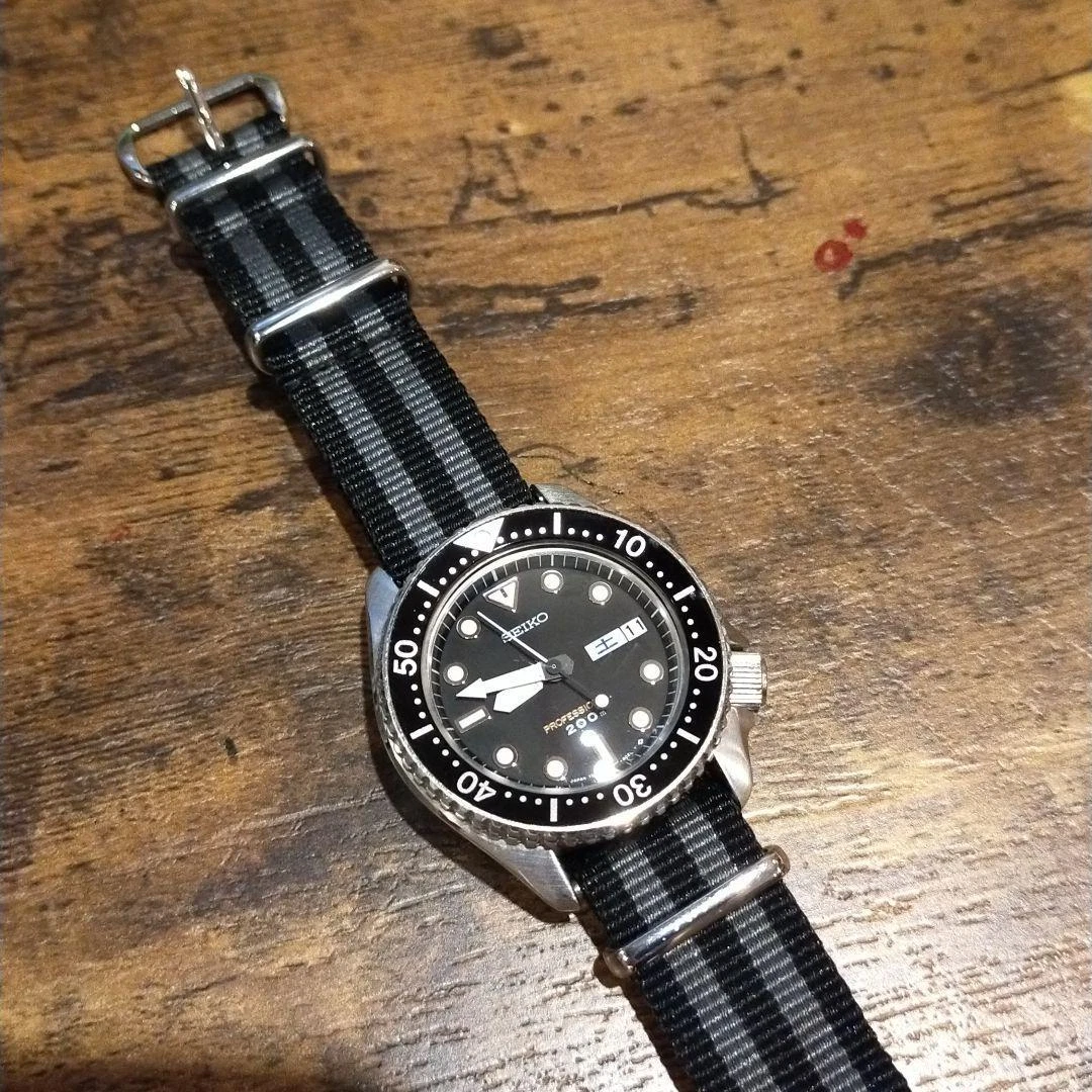 Seiko Professional Diver 200m 7C43-6010 Vintage ST.Steel Quartz