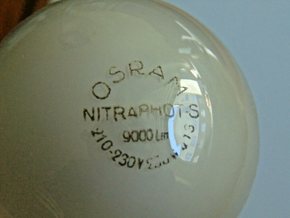 Osram Nitphot-S 210-230v 250w 9000 lm E27Lampe - Bild 2 von 3