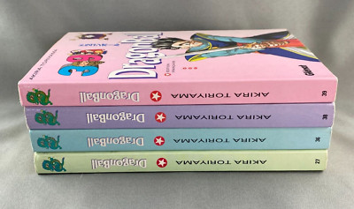 (x4) DragonBall Akira Toriyama Sangoku Glenat Edition Francaise French 1990'S