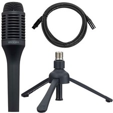 Zoom SGV-6 Vocal Microphone Vocal Processors with Tabletop Tripod Mic Stand Kit