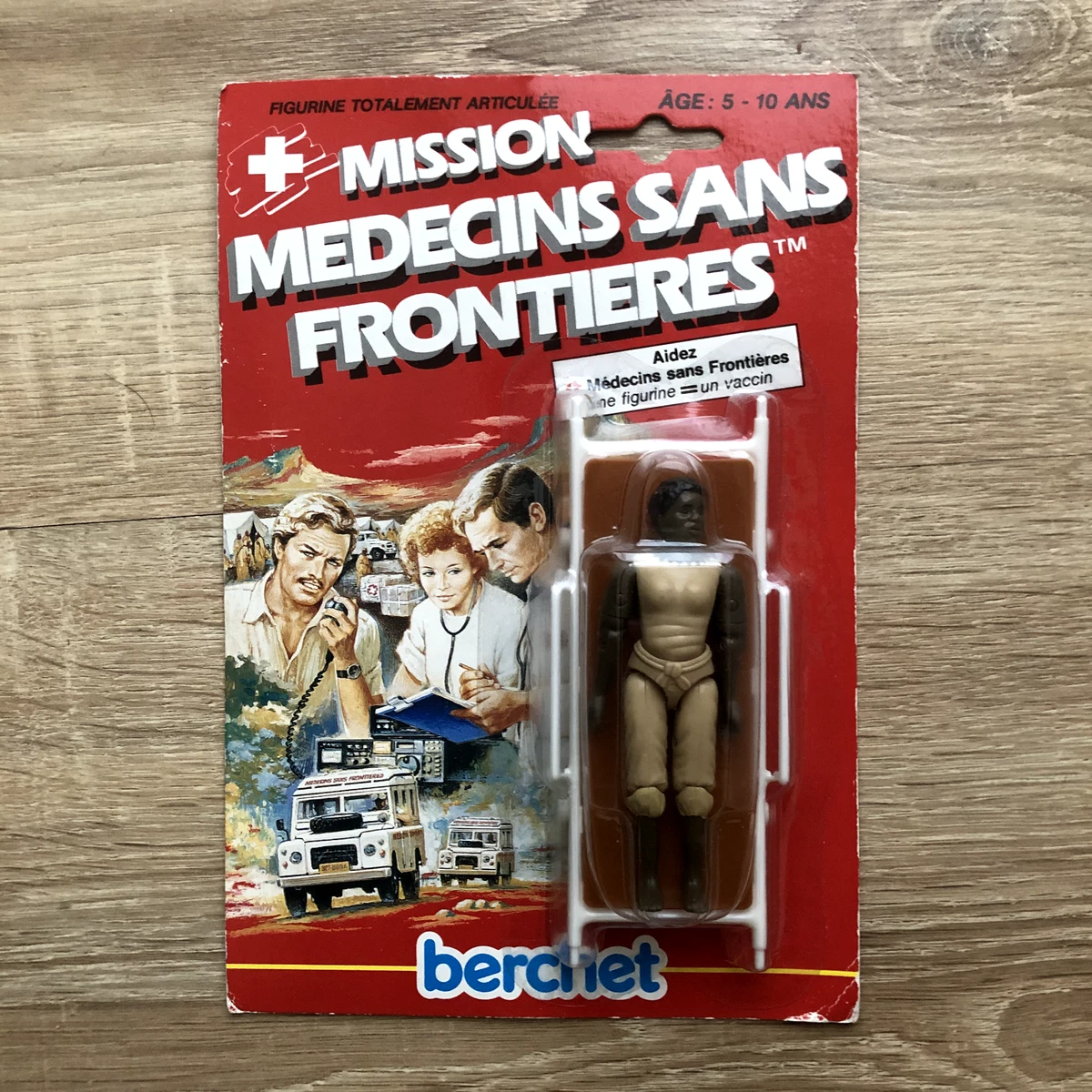 Hake's - G.I. JOE: HEROS SANS FRONTIERES (1988) - SPECTRA/JINX FRENCH CARDED ACTION FIGURE