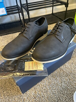 AMAPO Men’s Oxford Shoes (BLK) Size 44