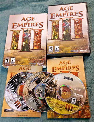 Age of Empires III (3) [Windows / PC,  2005] Complete *Microsoft* PC