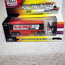 Auto World Semi Racing Rigs COMP CAMS PETERBILT Truck HO Slot Car