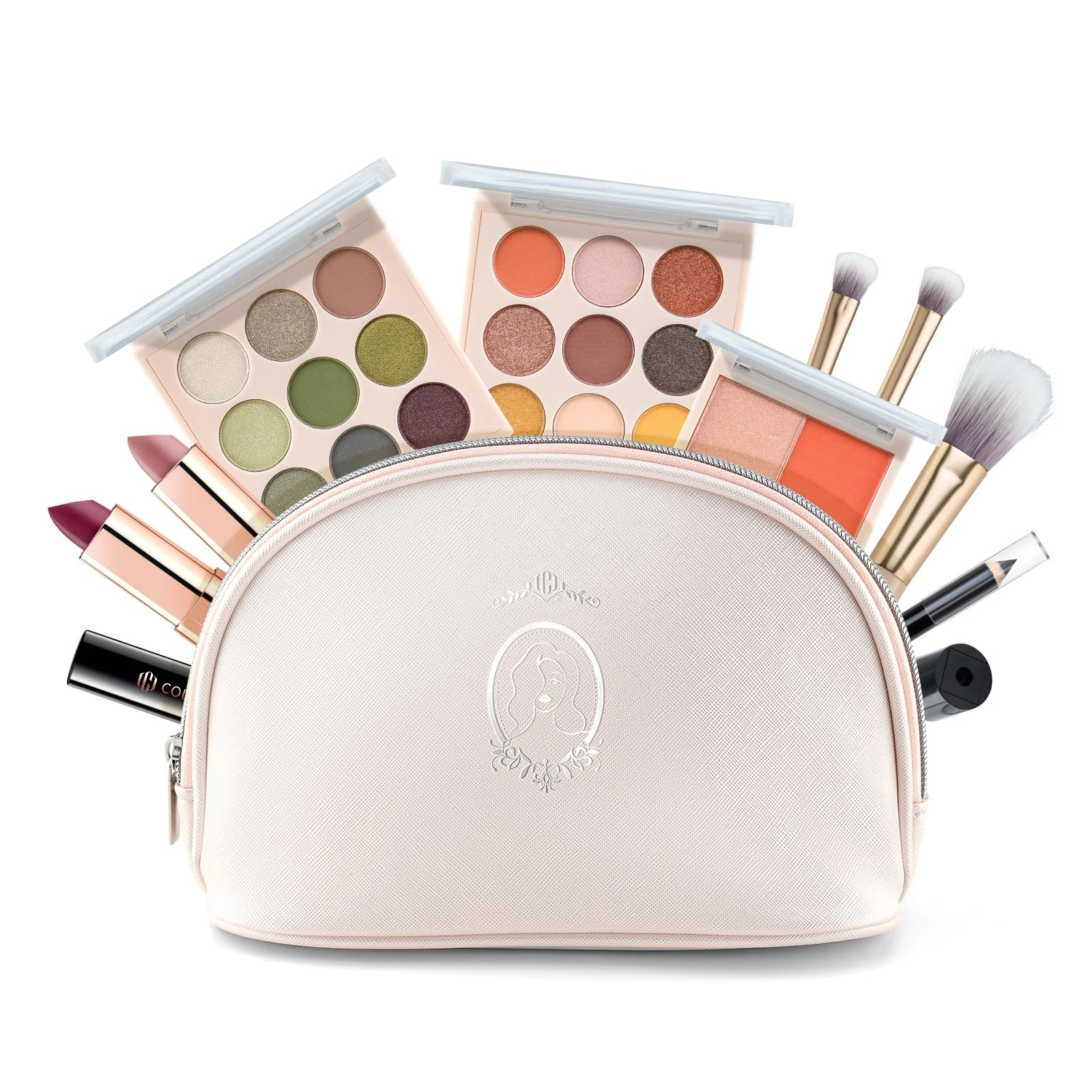 Color Nymph Makeup Kits For Teens Girls | All In One Cosmetic bag - White