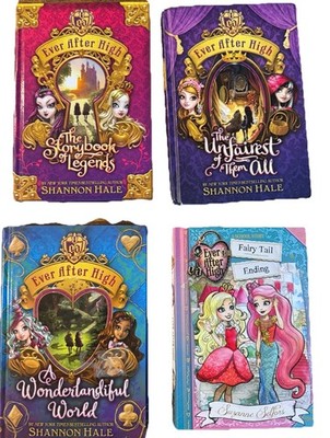 Collection Of 4 -Ever After High Book By Shannon Hale Hardcover Very Good