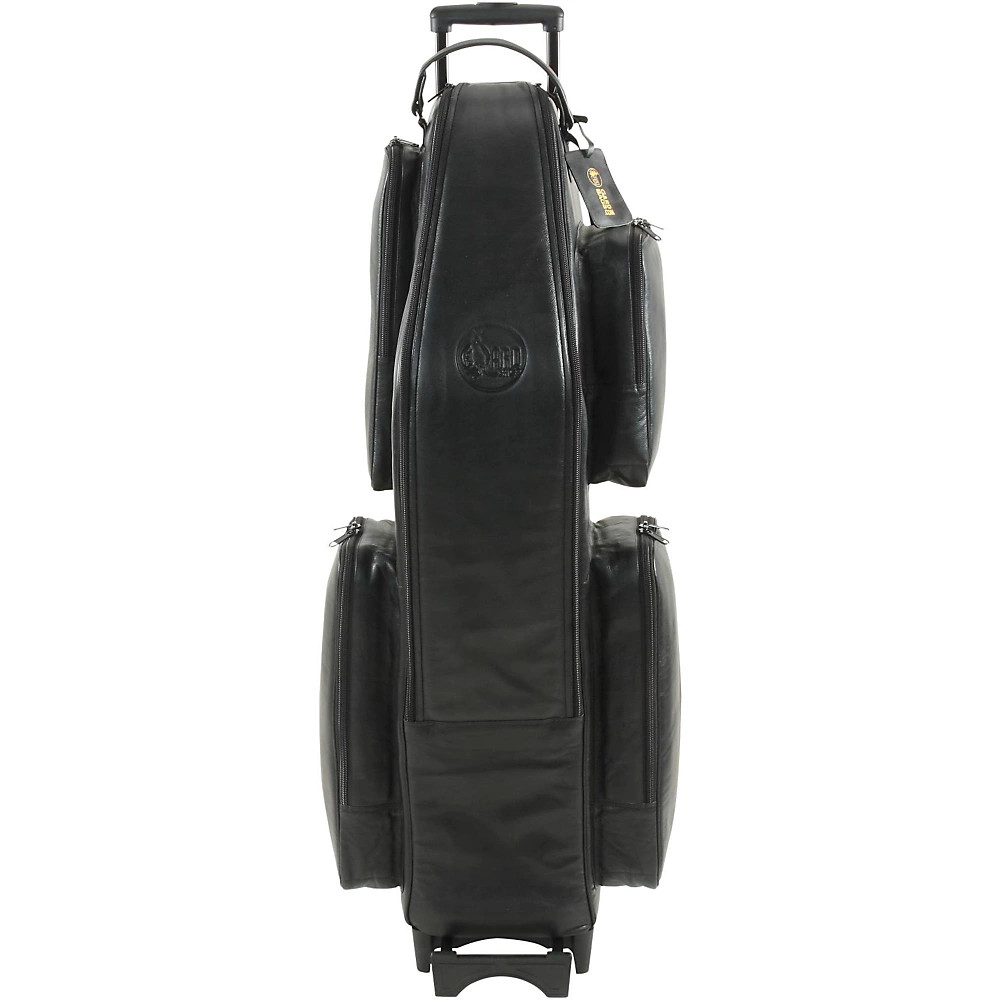 Gard Low A Baritone Saxophone Wheelie Bag 106-WBFLK Black Ultra Leather 96390₽