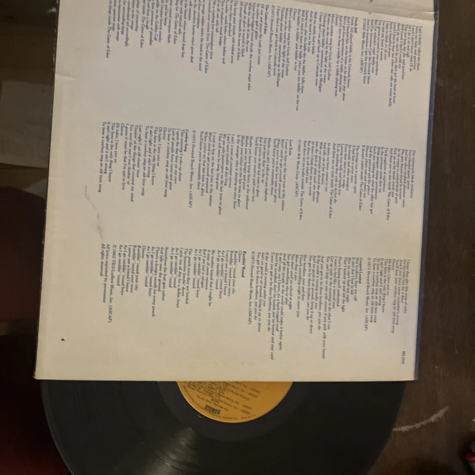 Arlo Guthrie Last Of The Brooklyn Cowboys Record Vinyl LP Album - Imagem 3 de 3