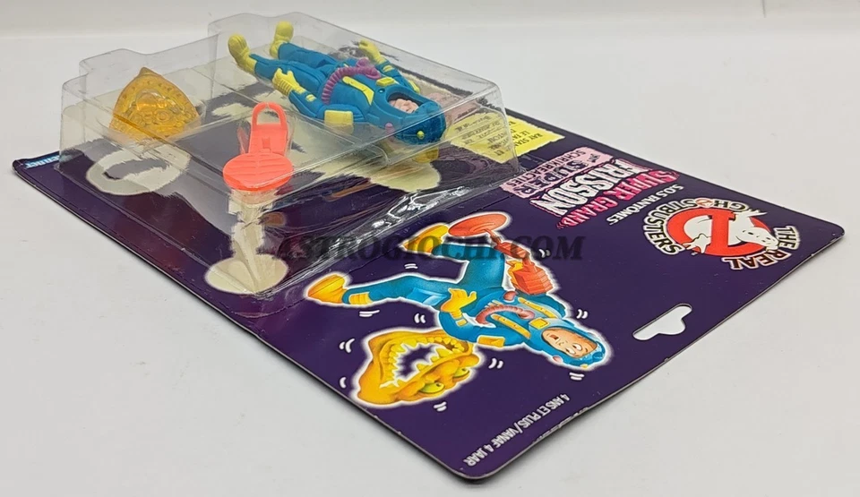 THE REAL GHOSTBUSTERS RAY STANZ + FANTASMA KENNER MOC VINTAGE 1986 FRISSON - Immagine 4 di 4