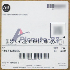 New Allen-Bradley 150-F135NBD SMC Flex Smart Motor Solid State Controller