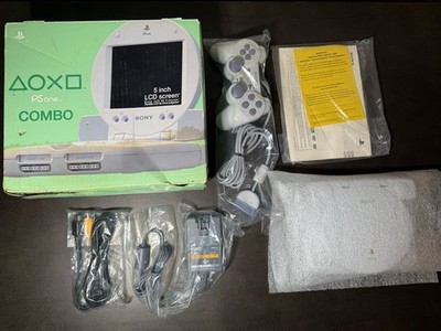 Sony PlayStation PSone PS1 Combo LCD Screen Game Console Open Box