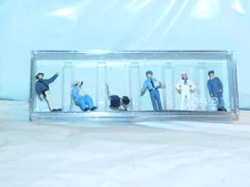 Preiser #10014 HO Scale Working People -- Different Professions pkg(5)