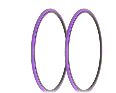 #ad #ad 2 DURO BICYCLE WIRE BEAD 27 x 1 LIGHTWEIGHT PURPLE TIRES TOURING SLICK TREAD. $24.99