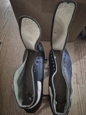 1983 RIEDELL USA SPEED SKATES. GREEN SURE GRIP PLATES BERETTA VANGUARD WHEELS...