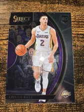 2017-2018 Panini Select Lonzo Ball Rookie RC lakers - So Fresh So Clean