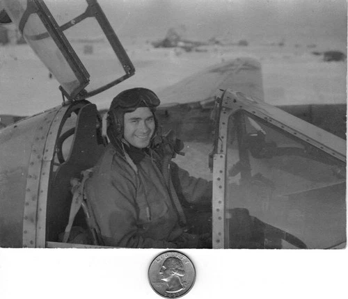 WW2 WWII USAAF US Army Air Force Military Press Photo Bob Hoover Famous Pilot