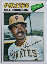 1977 Topps #335 Bill Robinson in EX Condition Pirates