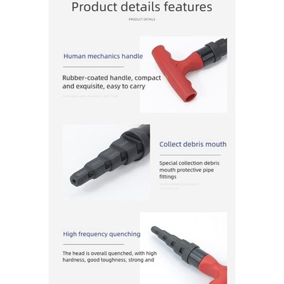 Multiple Size Chamfering Tool With Reamer And Rounding Functions 16/20/25/32mm