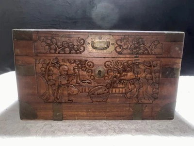木制古董原始1900-1940 年中国箱子| eBay