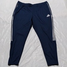 Adidas Aeroready Blue Tapered Leg Track Pants Plus Size 2XL