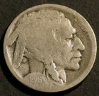 1916 S Buffalo Nickel Semi-Key Date Restored Five Cent 5c Coin D861