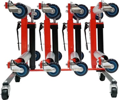 KS Tools performance Aufbewahrungsgestell mit vier hydraulischen Rangierhilfen,