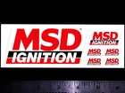 MSD IGNITION - Original Vintage 1980’s Racing Decal/Sticker Sheet NHRA Nascar