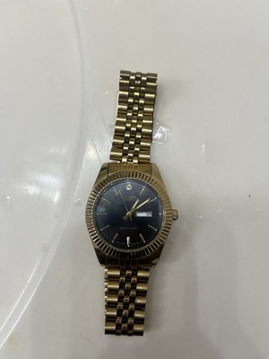 Citizen Quartz Gold-Tone Black Dial Wristwatch Citizen Gents Gold Tone Quartz Black Dial Watch BH1673-50E  main image 2