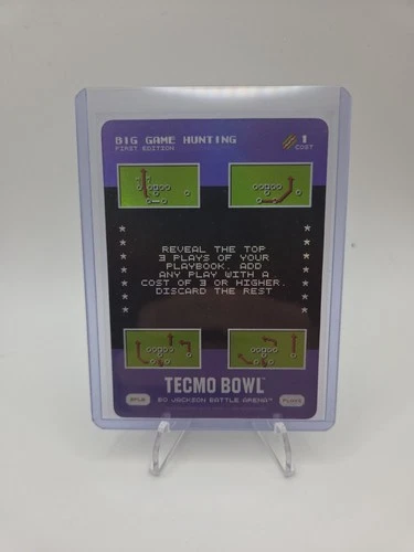 2026 Bo Jackson Battle Arena Tecmo Bowl Big Game Hunting Bonus Play BPL6