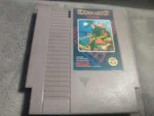 Commando (NES Nintendo Entertainment System, 1986) TESTED, WORKING, AUTHENTIC