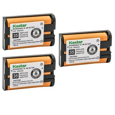 Kastar Battery for Panasonic KX-TGA600M KXTGA600M KX-TGA600S KXTGA600S KX-TGA601