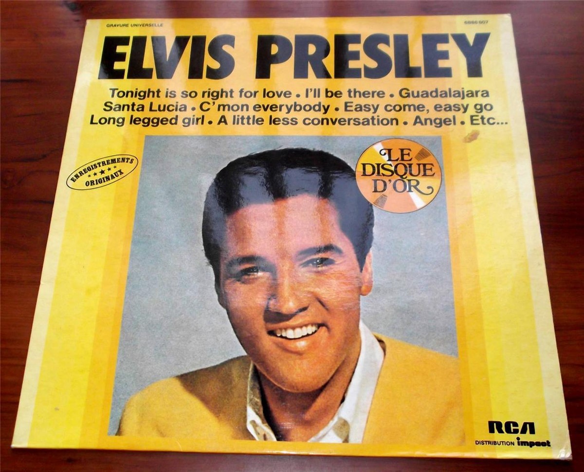 洋楽 DISQUES EN OR ELVIS PRESLEY Elvis Presley – Elvis In Concert – 2 x Vinyl (LP, Album