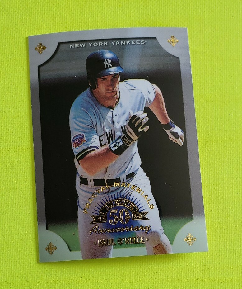 16　Sunshine leaves 1998 Leaf Fractal Materials #118 Paul O'Neill PX SN 0595/3250 | eBay