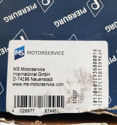 Genuine OEM PIERBURG 7.06117.24.0 Central Magnet, camshaft