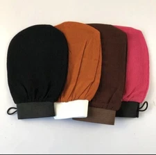 Moroccan Bath Scrub Glove Hammam Exfoliating Body Facial Shower Massage Mitt US