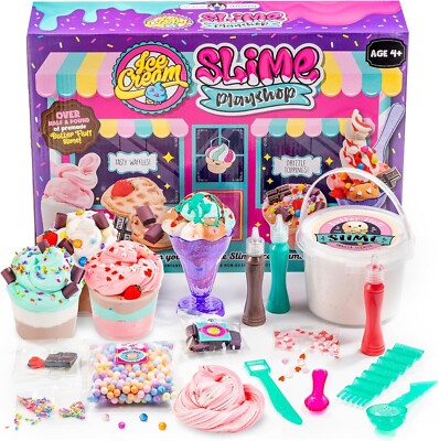 Eis Schleim Spielshop Spaß Eis Butter Schleim Kit Eis & Waffeln machen