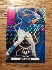 🔥2022 Panini Mosaic JEFF McNEIL Nebula Prizm Refractor 1/1 Mets