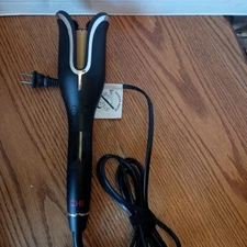 Chi CA2247 Matte Black Spin N Curl 1" Corded Ceramic Rotating Hair Curling Iron