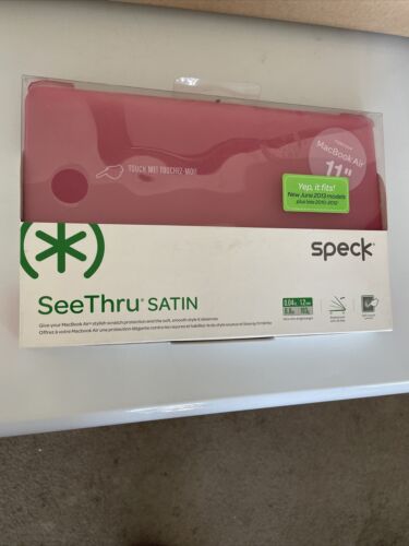 Speck SeeThru Case Macbook Air 11 Inch Bubble Gum Pink
