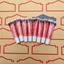 Lot Of 10 Burt's Bees Moisturizing Lip Shine Peachy 013 - 100 Natural 0.5 Oz