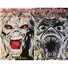2020 Iron Maiden: Legacy of the Beast: Night City #1 GITD Unreleased Set